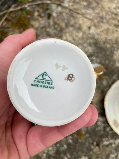 Vintage Chodziez Fine Porcelin Tea Set