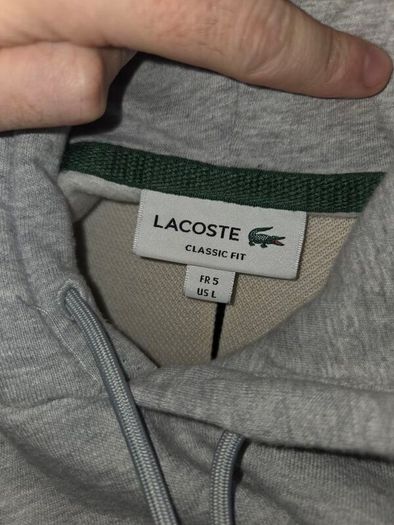 Lacoste Classic Fit Hoodie - Large size
