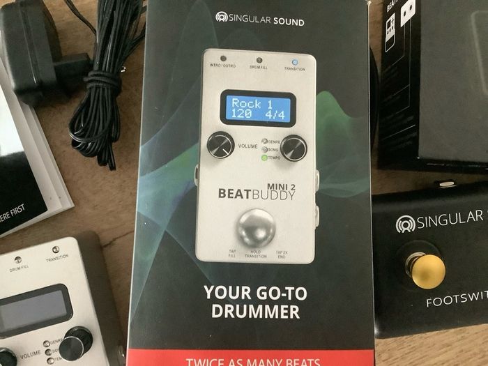 Singular Sound BeatBuddy Mini 2 Bundle with Footswitch+