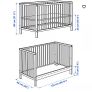 Crib cot baby Like brand new never used Image 4