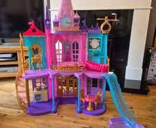 Disney Princess Magical Adventures Castle 4 Feet Dollhouse with Lights Sounds