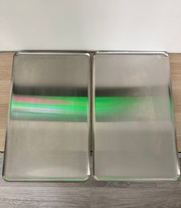 Commercial baking trays
