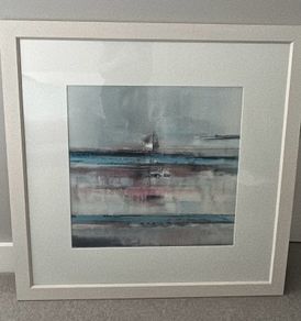 XL Framed Abstract Print