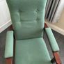 Vintage High-Back Armchair Image 6