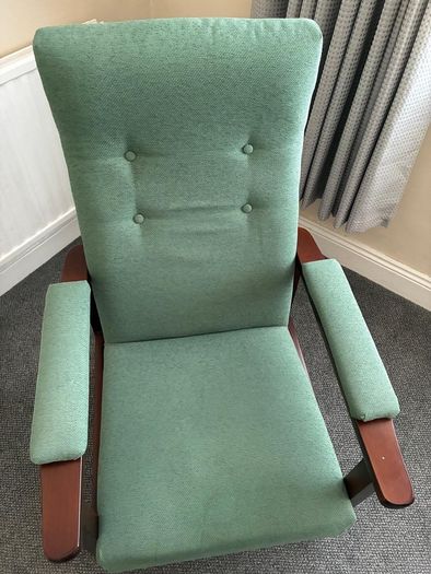 Vintage High-Back Armchair