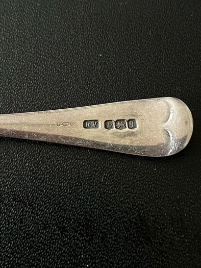 1933 Antique Solid Sterling Silver Teaspoon Viners of Sheffield