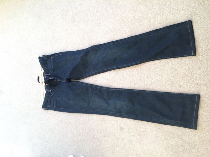 Sienna Miller straight leg jeans