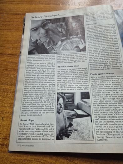 Vintage Popular Science April 1986 Magazine