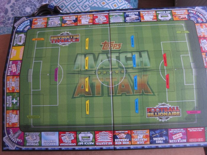 Match Attax Football Billionaire Trading Card Board Game Collector Edition