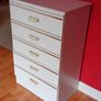 white chest of drawers Image 2