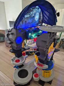 Dc Super Friends Batman Playset Super Surround Batcave + Lights + 200 Sounds