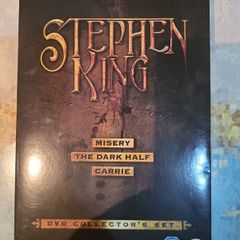 Stephen King DVD Collectors Set Misery The Dark Half Carrie