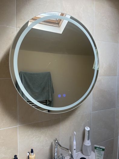 Circular Bathroom Cabinet
