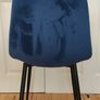 Blue dining chairs Image 5