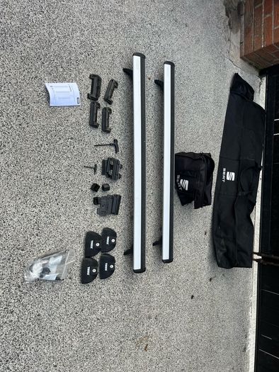 THULE AERO roof bar for VW Touran 2017 / SEAT Arona