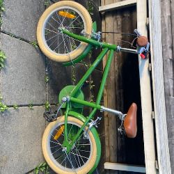 Brownie Junior 16" Children's Bike x Smallable | Olive