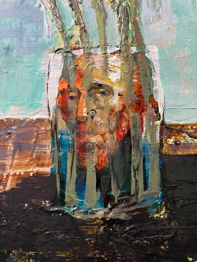 origional painting by Tom BYRNE (1962) still life