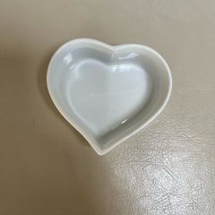 Love heart butter dish
