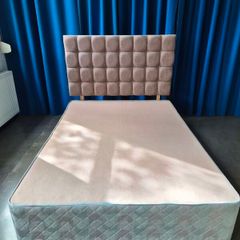 Double bed and Headboard