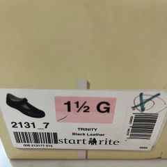 Start-rite black leather school shoes (Free girls clothes for first buyer to offer asking price on this.)
