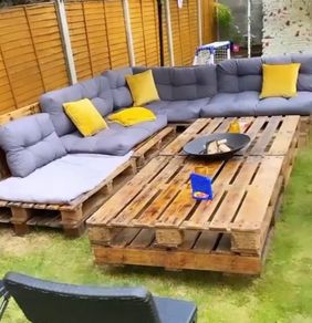Full set of Pallet cushions
