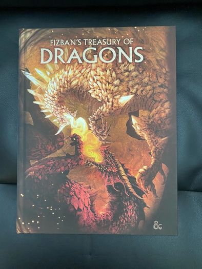 Fizban's Treasury of Dragons Dungeons and Dragons Alt Cover
