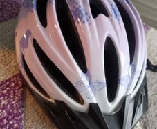 Girls bike helmet