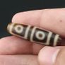 Antique Himalayan Tibetan 4 Eyes Agate Dzi Bead Amulet Image 2