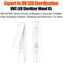 UV Light Sterilizer, 59S Portable UVC Sterilizer 3min Fast Sterilization 99.9% with 20 LED Lamp Beads Image 5