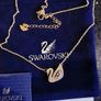 Swarovski Swan necklace Image 2