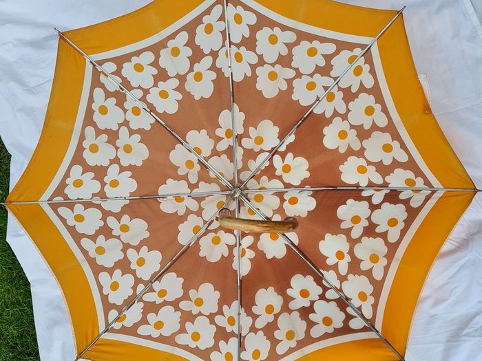 Vintage Johnston umbrella 1970s 1960s, rare find