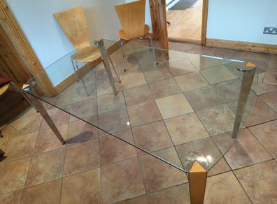 Glass Dining Table