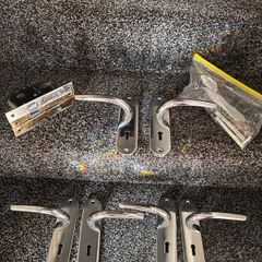 Chrome door handles