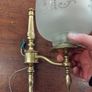 Vintage Brass Wall Sconce light Image 4