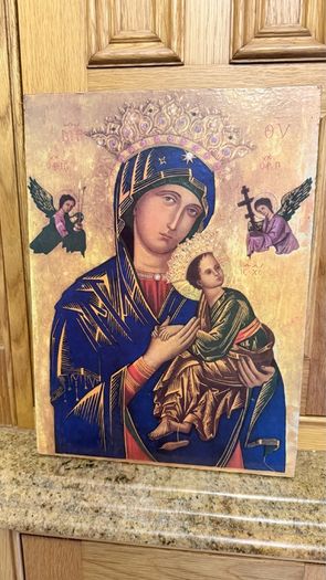 Religious Icon Our Lady of Perpetual Succour)