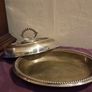 Antique Silver Plate Oval Tureen Image 2