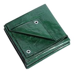 Tarpaulin waterproof heavy duty 130 GSM LARGE - 6M x 9 M (20ftx 30 FT) with Eyelets ground sheet Multifunctional Quality Cover Tarp Green