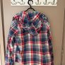 Hollister XL Hooded Checked Shirt Excellent Condition Image 2