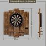 Wooden Dartboard Surround Image 5