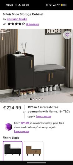 Shoe cabinet