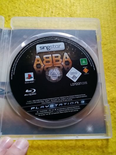 Singstar Abba PlayStation 3 ps3 games Original Pal version