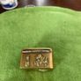 antique  old brass Japanese button box Image 4