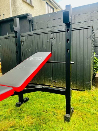 Weights Bench with Leg Curl