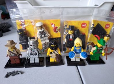 lego minifigures series 1  9 minifigures