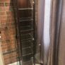 glass display cabinet with plug in down light Image 2