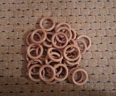 wooden curtain pole rings