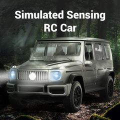 Simulated Sensing Head light Off- Rad Racing RC Car