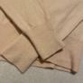 Blush pink V neck cashmere jumper Image 4