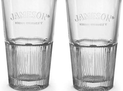 Jameson Whiskey Hiball Glasses [6x box]- Brand New