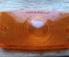 Amber lens for classic car